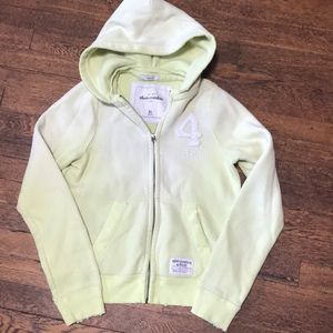 abercrombie kids distressed muscle hoodie xl